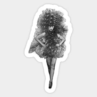 The Muse of all Muses Sticker